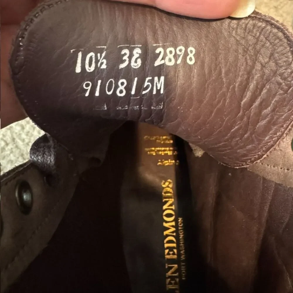 Allen Edmonds Alpine Cap Toe Boot Sz 10.5